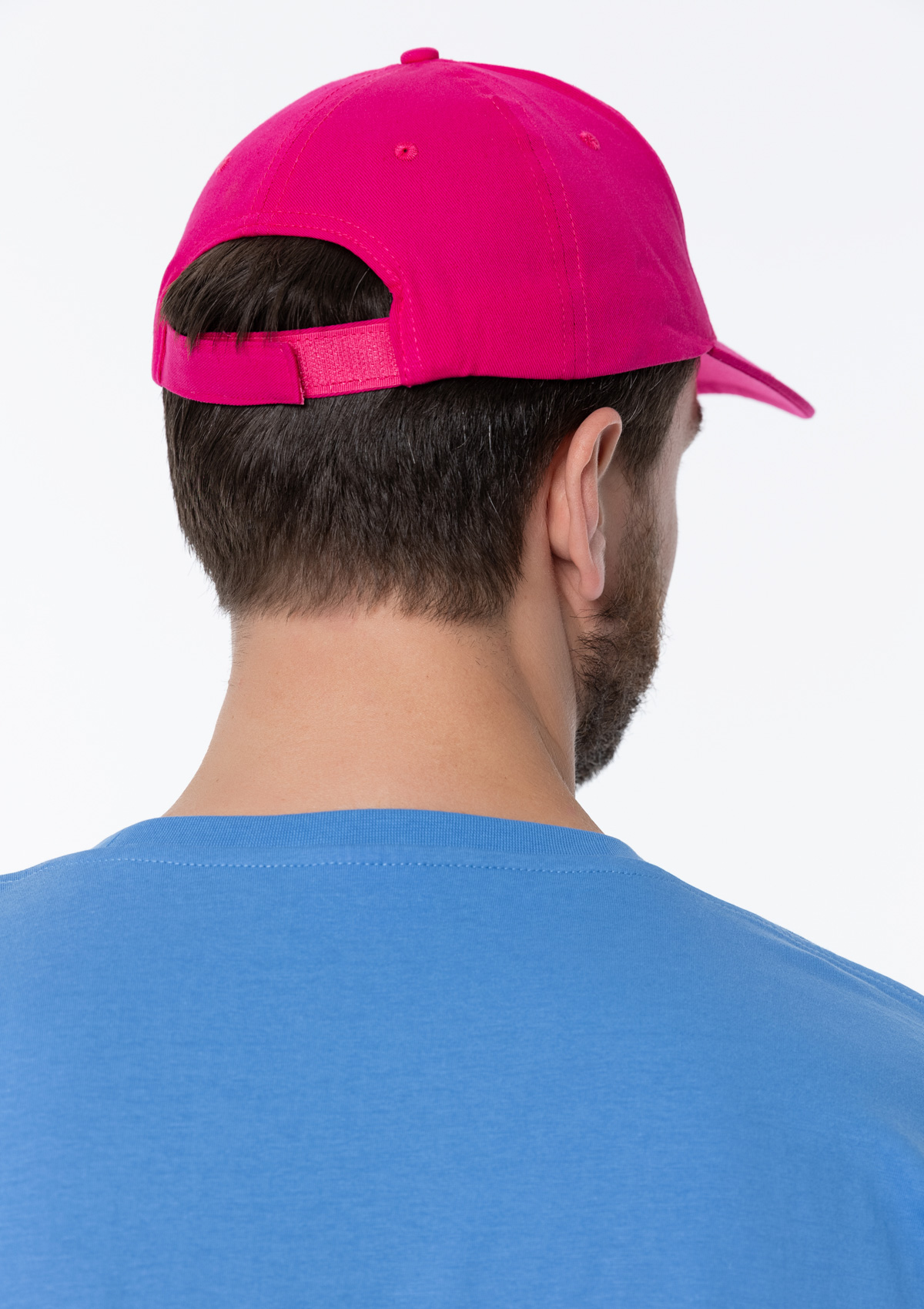 Бейсболка STAN 5 клиньев хлопок 150, 10L, Ярко-розовый,  (92)  (56-58)