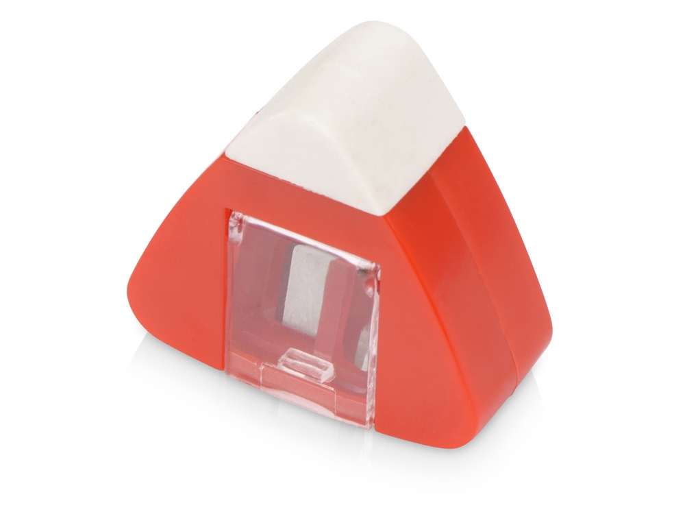 Точилка с ластиком Easy duo, красный