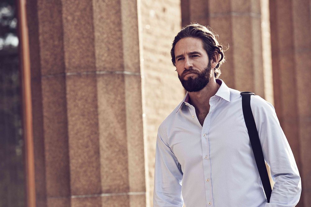 Рубашка мужская в клетку Tribeca и подарки фото на сайте Print logo.