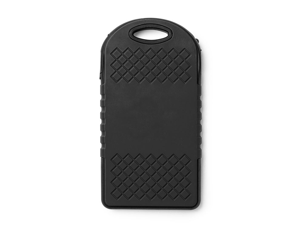 Портативный внешний аккумулятор DROIDE на солнечной батарее, черный