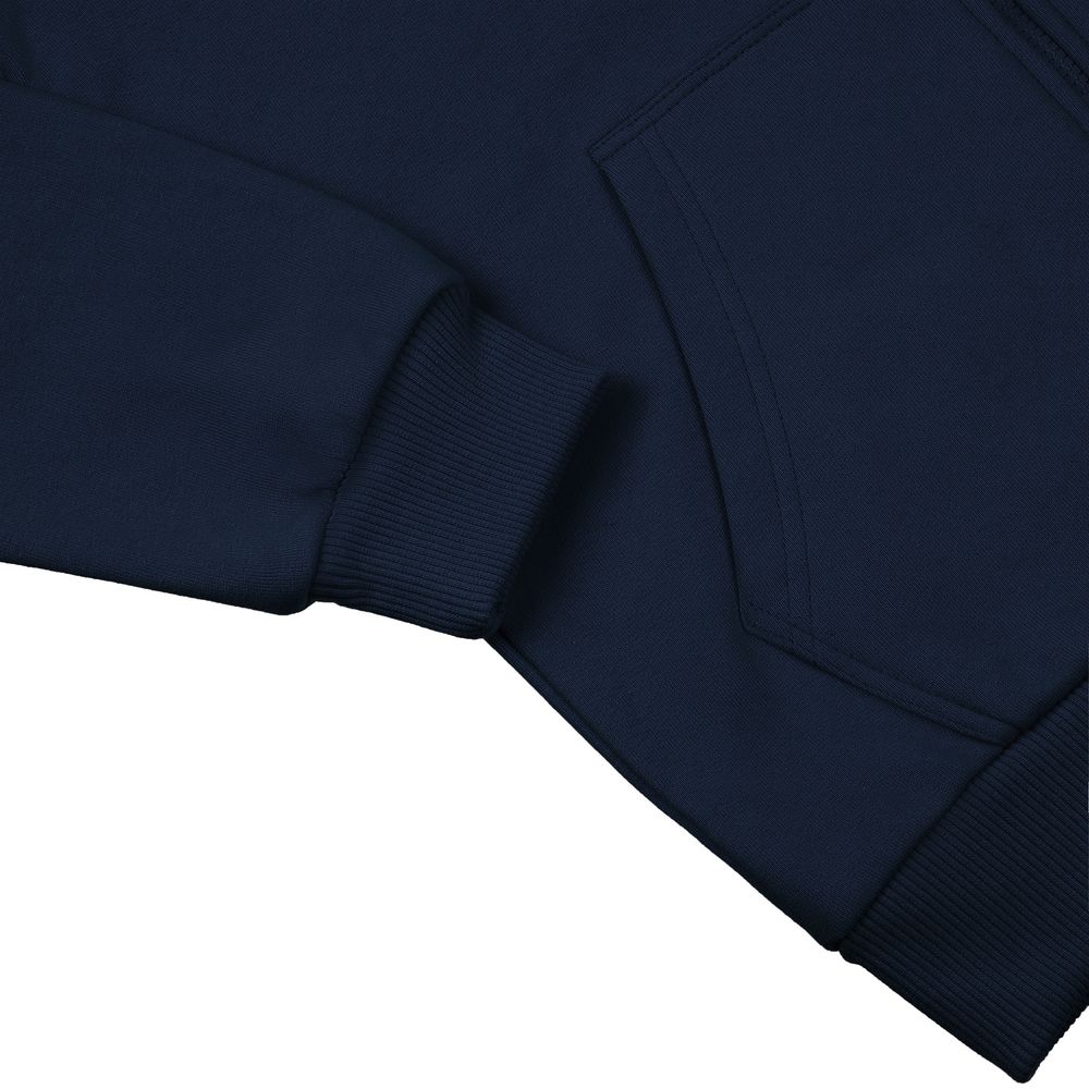 Толстовка на молнии с капюшоном Siverga Heavy 2.0, темно-синяя, размер XXL