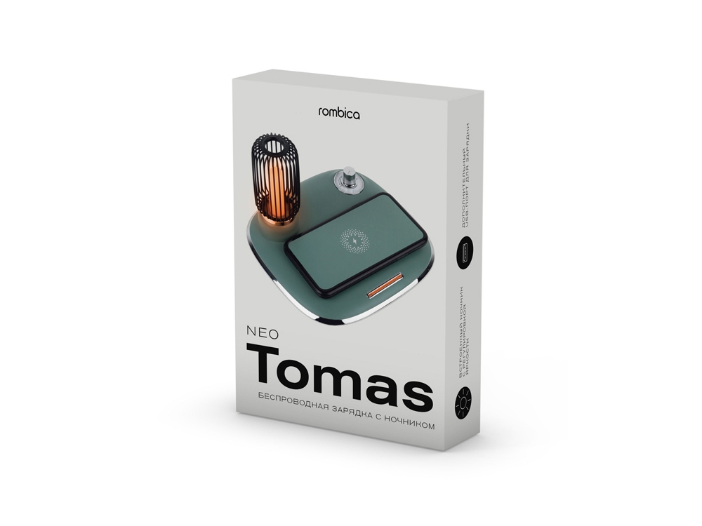 Беспроводное зарядное устройство Rombica NEO Tomas Quick Black (Р)