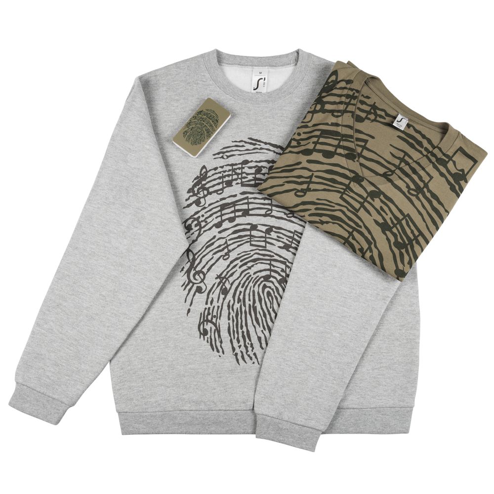 Толстовка «Код вселенной» — пример нанесения логотипа (Принтэссенция) | Print Logo