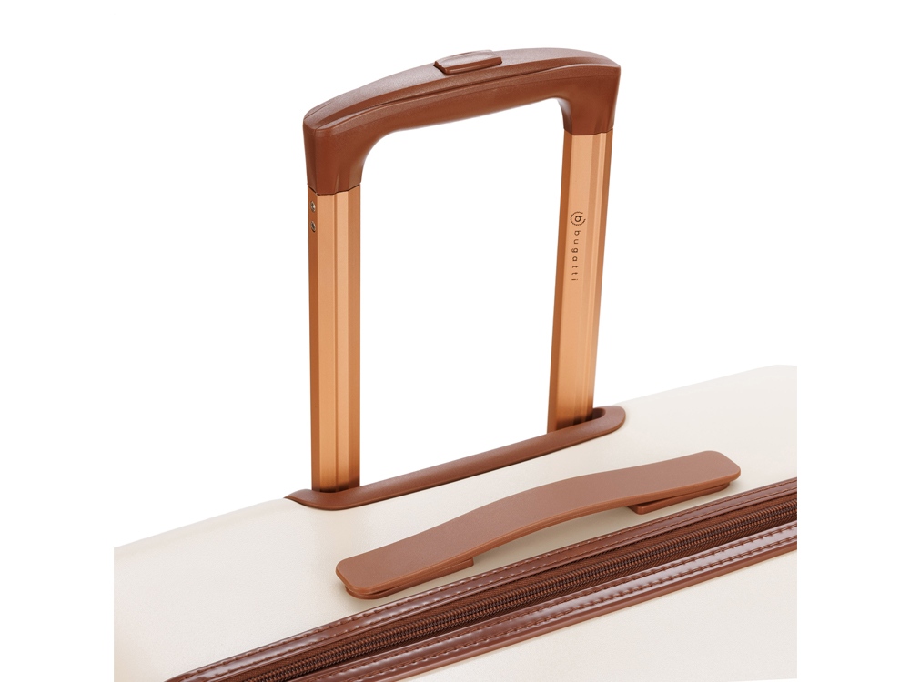 Чемодан BUGATTI АМЕЛИЯ | AMELIA, бежевый, поликарбонат / АБС-пластик, 50х29х76 см, 85 л