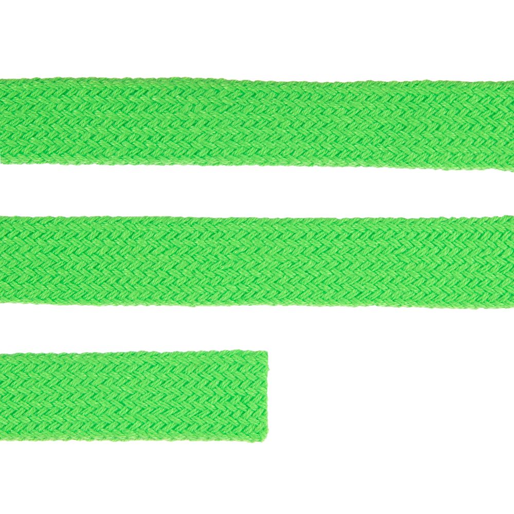 Плоский шнур Cord M, оранжевый неон