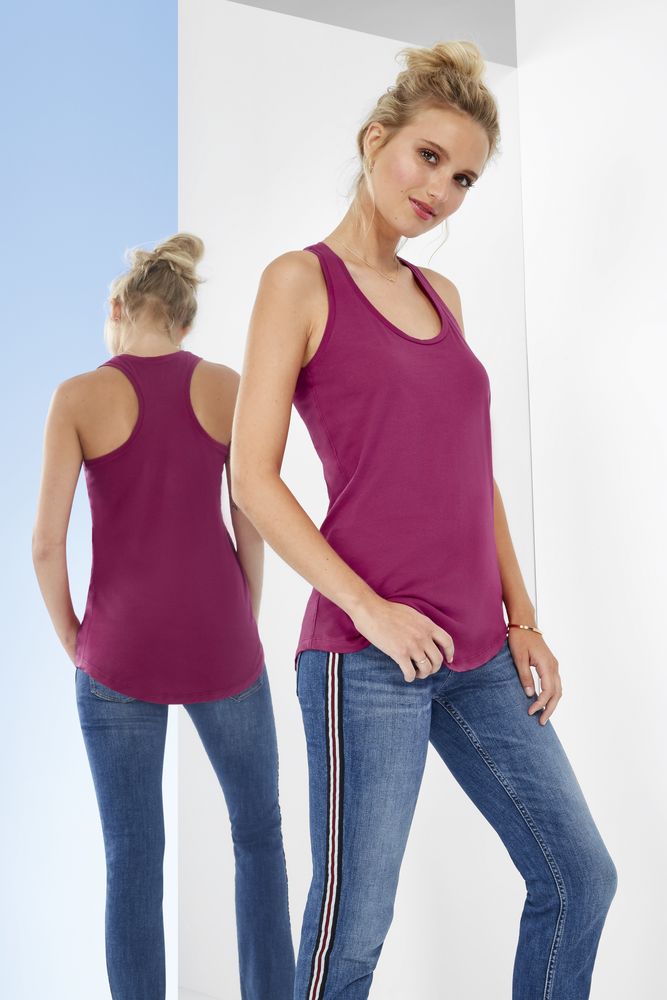 Майка женская Moka 110 фото на сайте Print Logo.