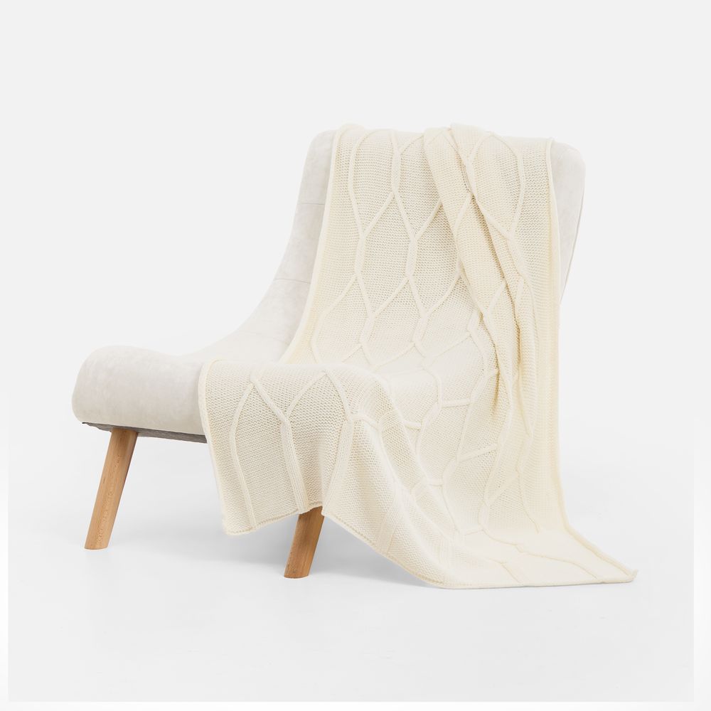 Плед Curve Verve фото на сайте Print Logo.