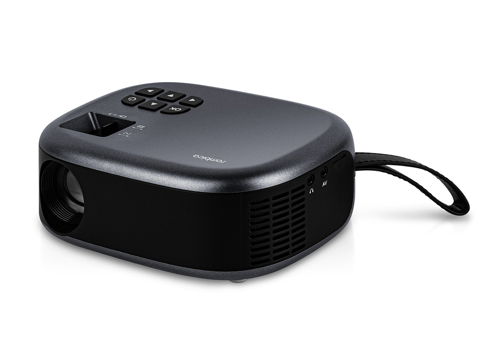 Проектор Multiverse Nano Q с логотипом Rombica | Print Logo