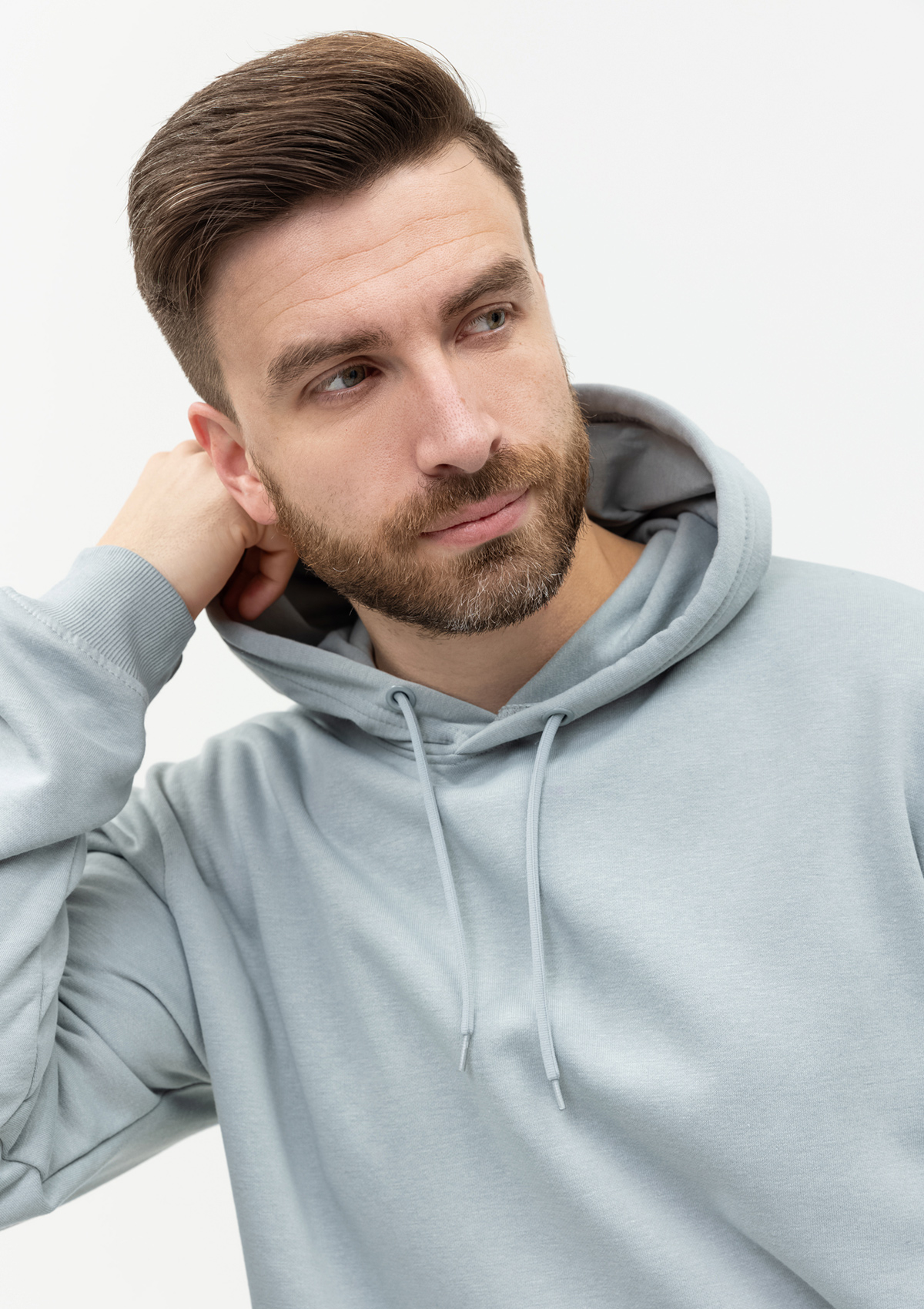 Худи унисекс STAN футер с начёсом 260, 20, Серый,  (201)  (56/XXXL)