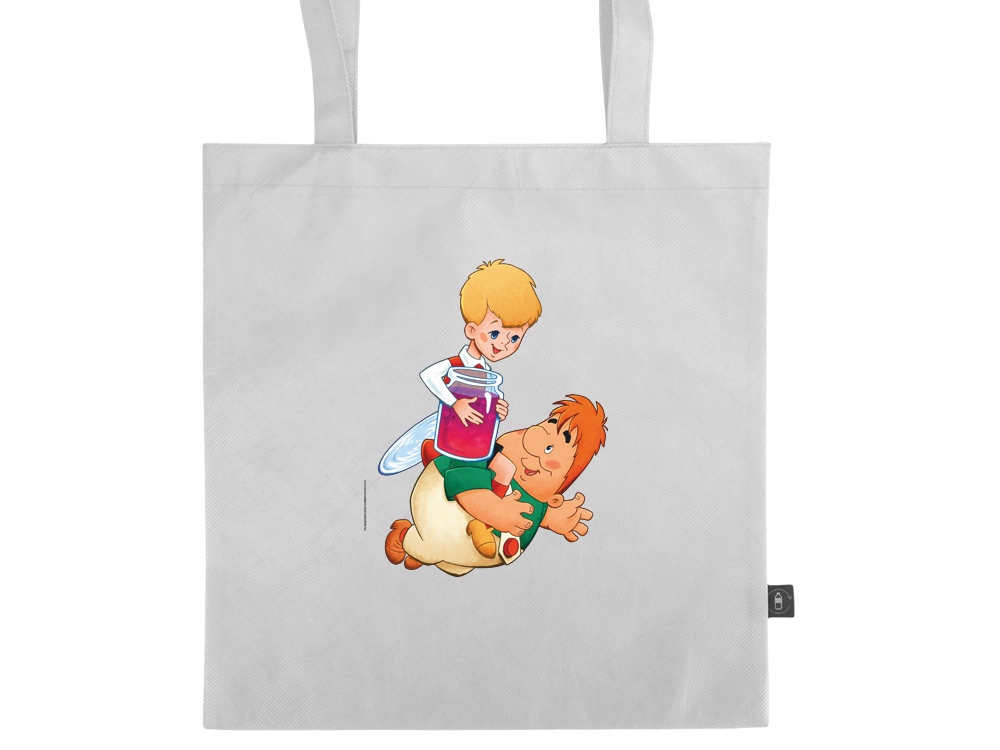 Сумка-шоппер из нетканого RPET Карлсон с логотипом Союзмультфильм x Oasis | Print Logo