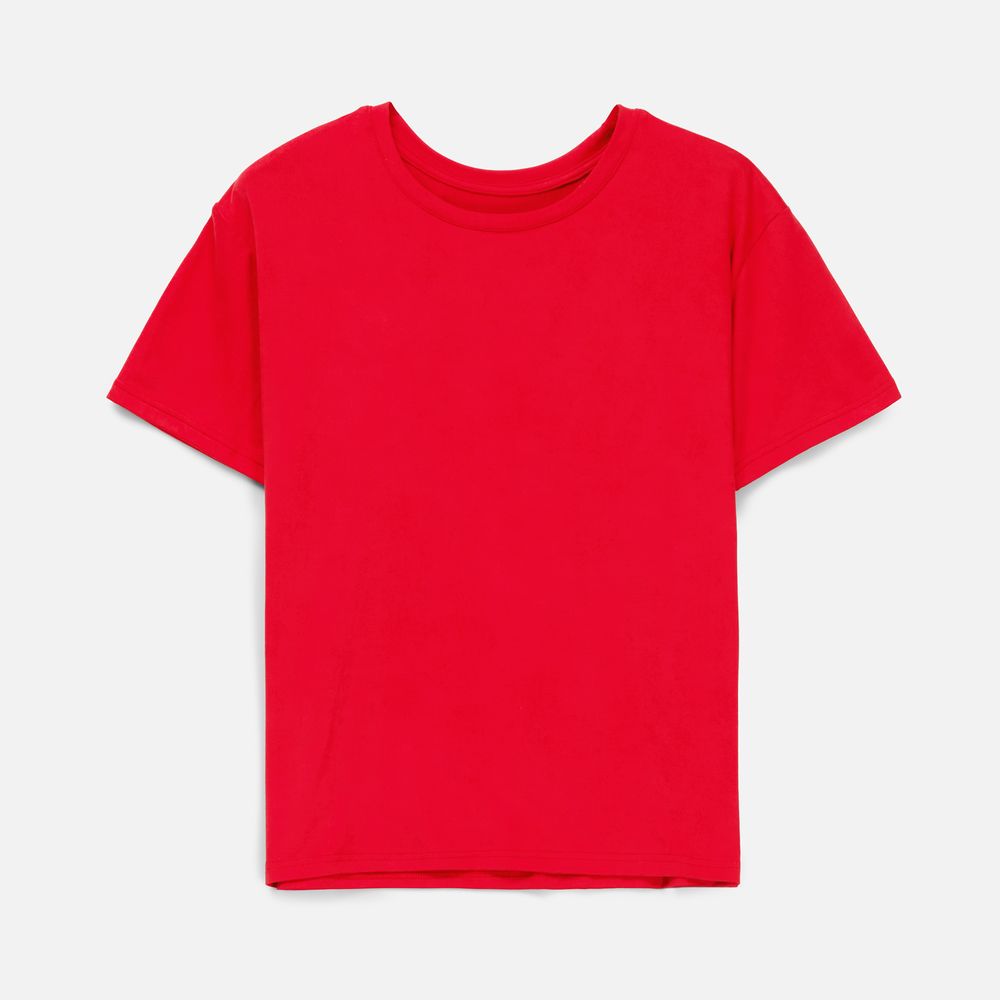 Футболка унисекс Senti, красная, размер XXL