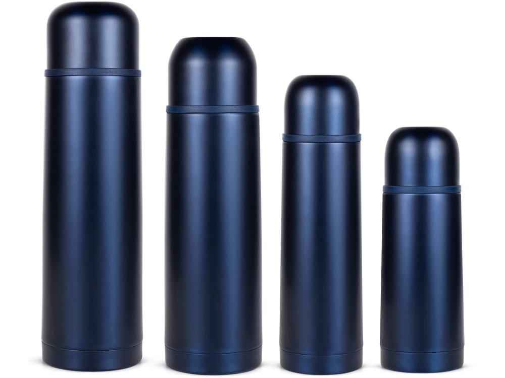 Термос Relaxika 101 (0,75 литра), темно-синий (без лого)