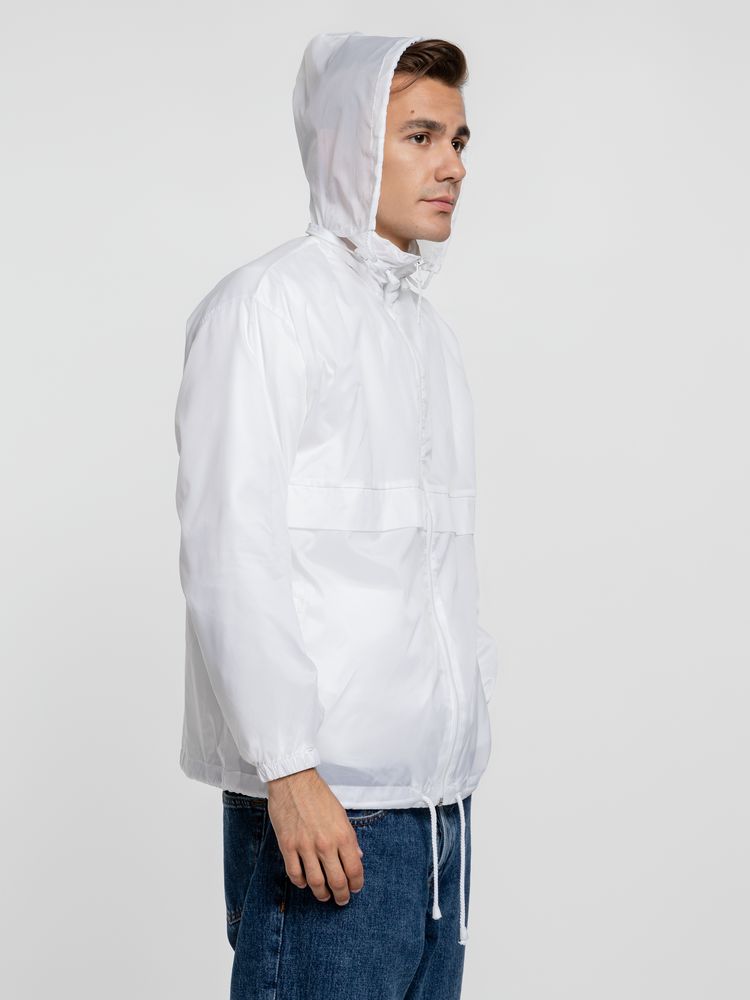 Ветровка из нейлона Surf 210 белая, размер XS