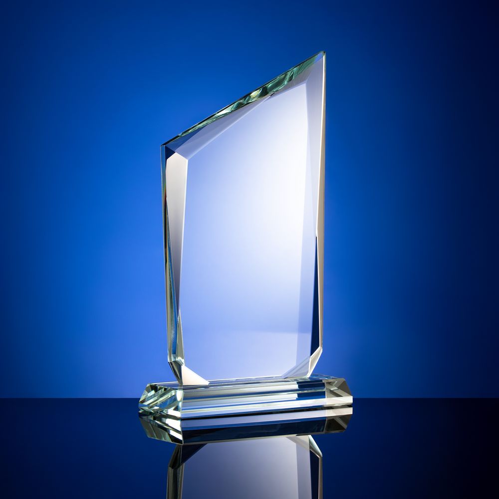 Стела Staklar — пример нанесения логотипа () | Print Logo