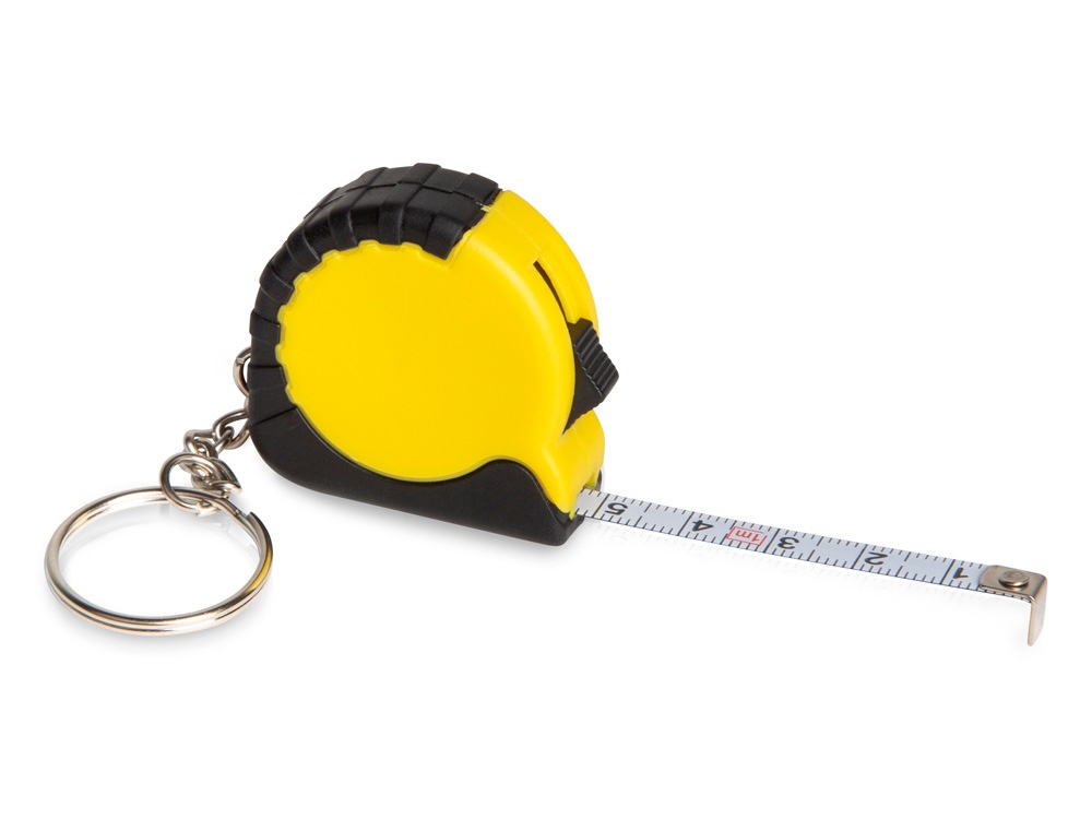 Рулетка-брелок Habana, 1м с логотипом  | Print Logo