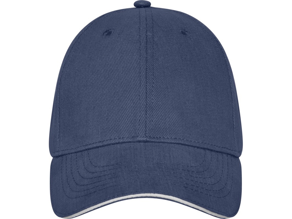 Бейсболка Darton, 6 панелей, темно-синий