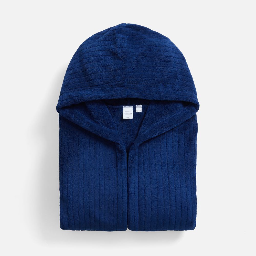 Халат флисовый Magic Mantle, темно-синий, размер XL/XXL