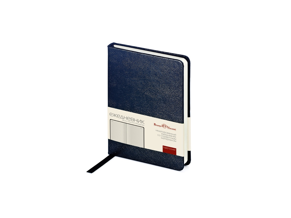 Ежедневник недатированный А6 Megapolis с логотипом Bruno Visconti | Print Logo