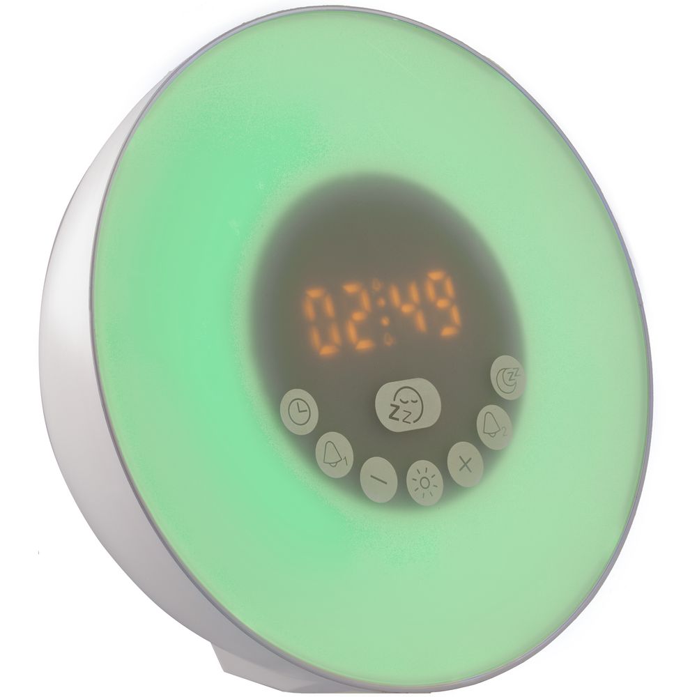 Лампа-колонка dreamTime для пробуждения светом и музыкой фото на сайте Print Logo.