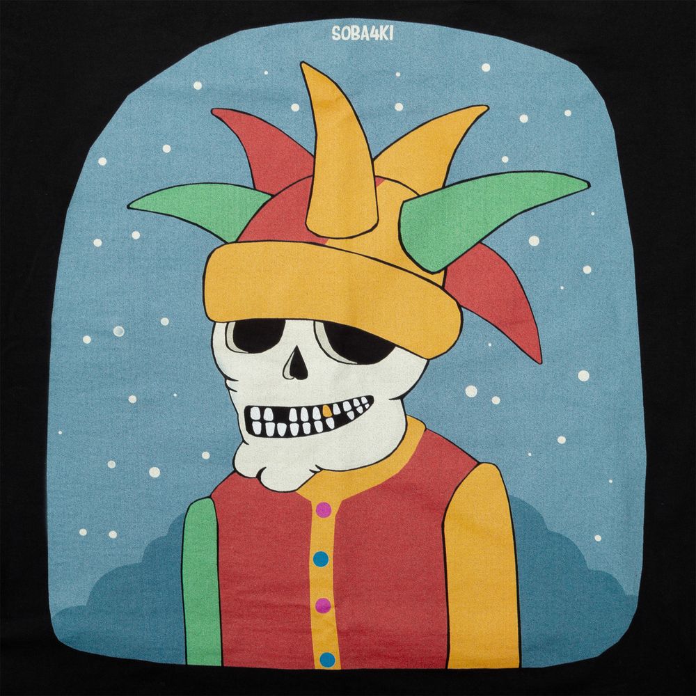 Футболка «Шут» — пример нанесения логотипа (Соль) | Print Logo