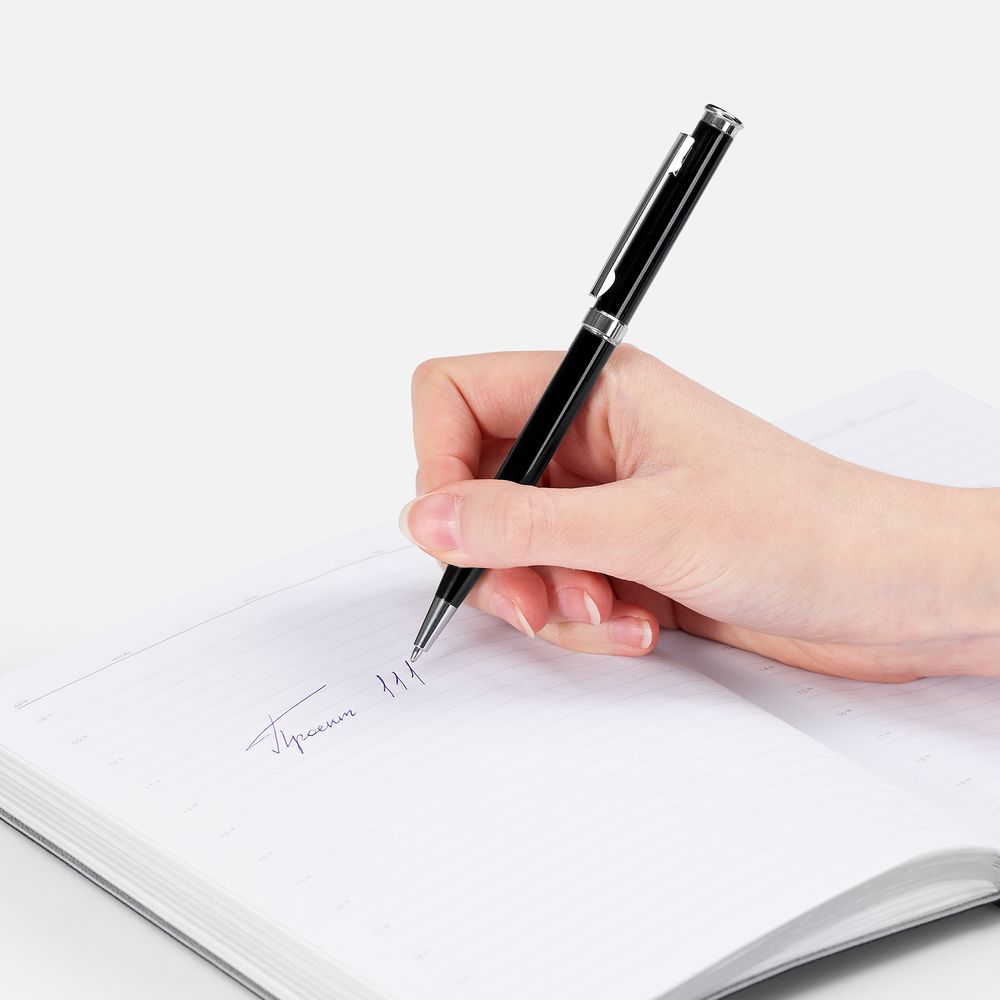 Ручка шариковая Finn Chrome фото на сайте Print Logo.