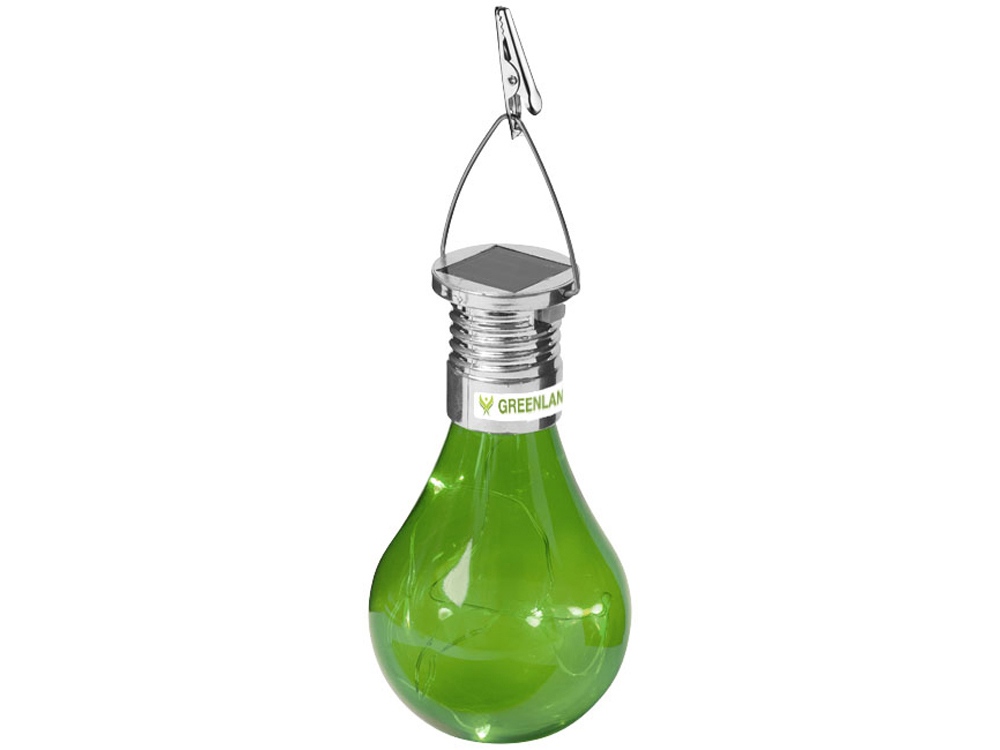 Солнечный диодный фонарь Surya, зеленый