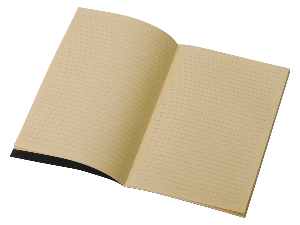 Блокнот Monet, гибкая обложка A5 из моющегося крафта, 32 листа, черный