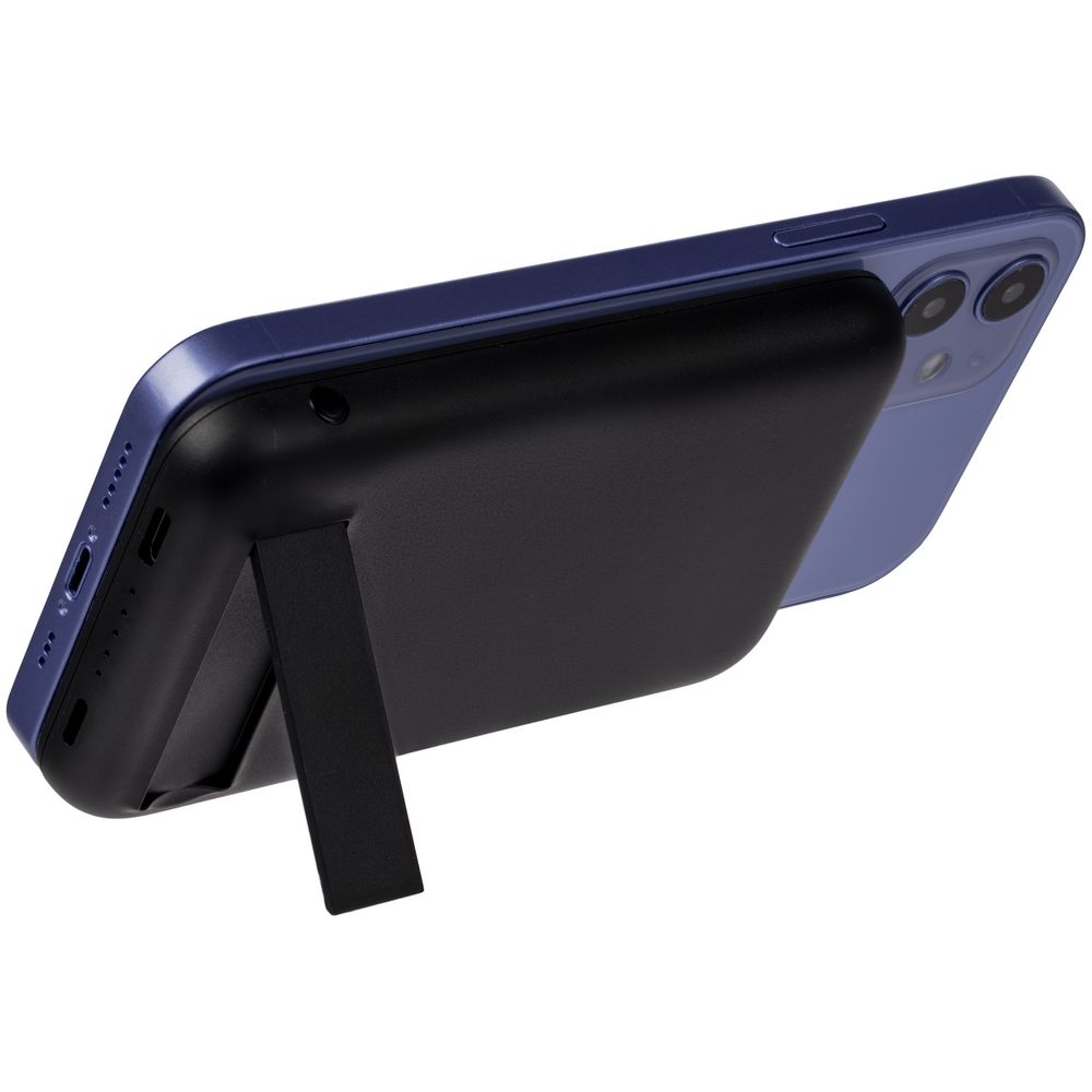 Магнитный беспроводной аккумулятор Slope Force 5000 мАч с логотипом Uniscend | Print Logo