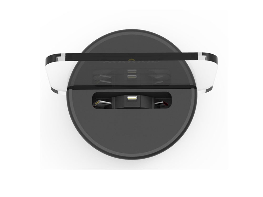 Док-станция 3-в-1 iLO Dock с подсветкой, черный