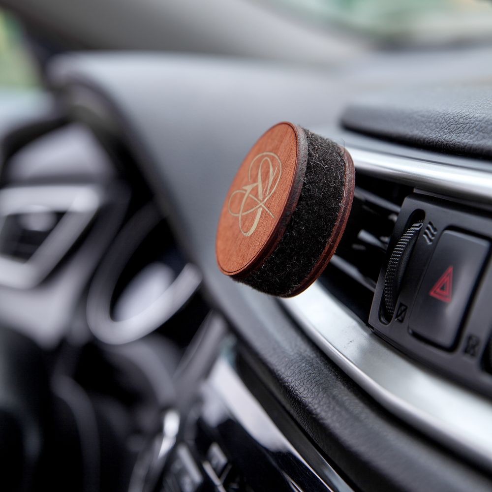 Ароматизатор в машину Sentir Deflector, коричневый фото на сайте Print Logo.