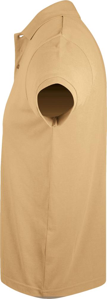 Рубашка поло мужская Prime Men 200 бежевая, размер L