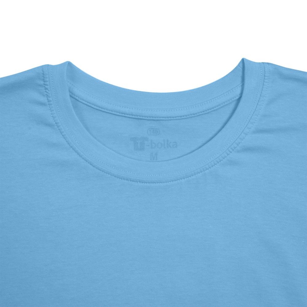 Футболка унисекс T-bolka 140, голубая, размер 4XL