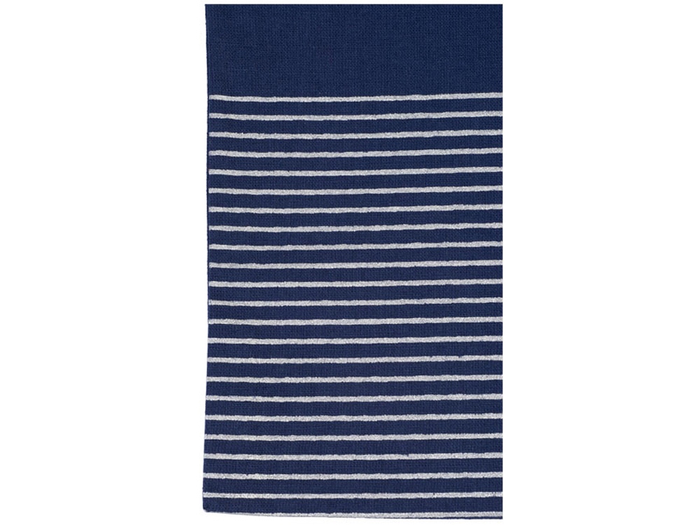 Хлопковая сумка-тоут Aylin с серебристыми вставками (плотность 140 г/м²)