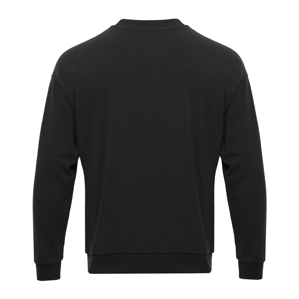 Свитшот унисекс STAN футер без начёса, 350, 96, Чёрный,  (20)  (56/XXXL)