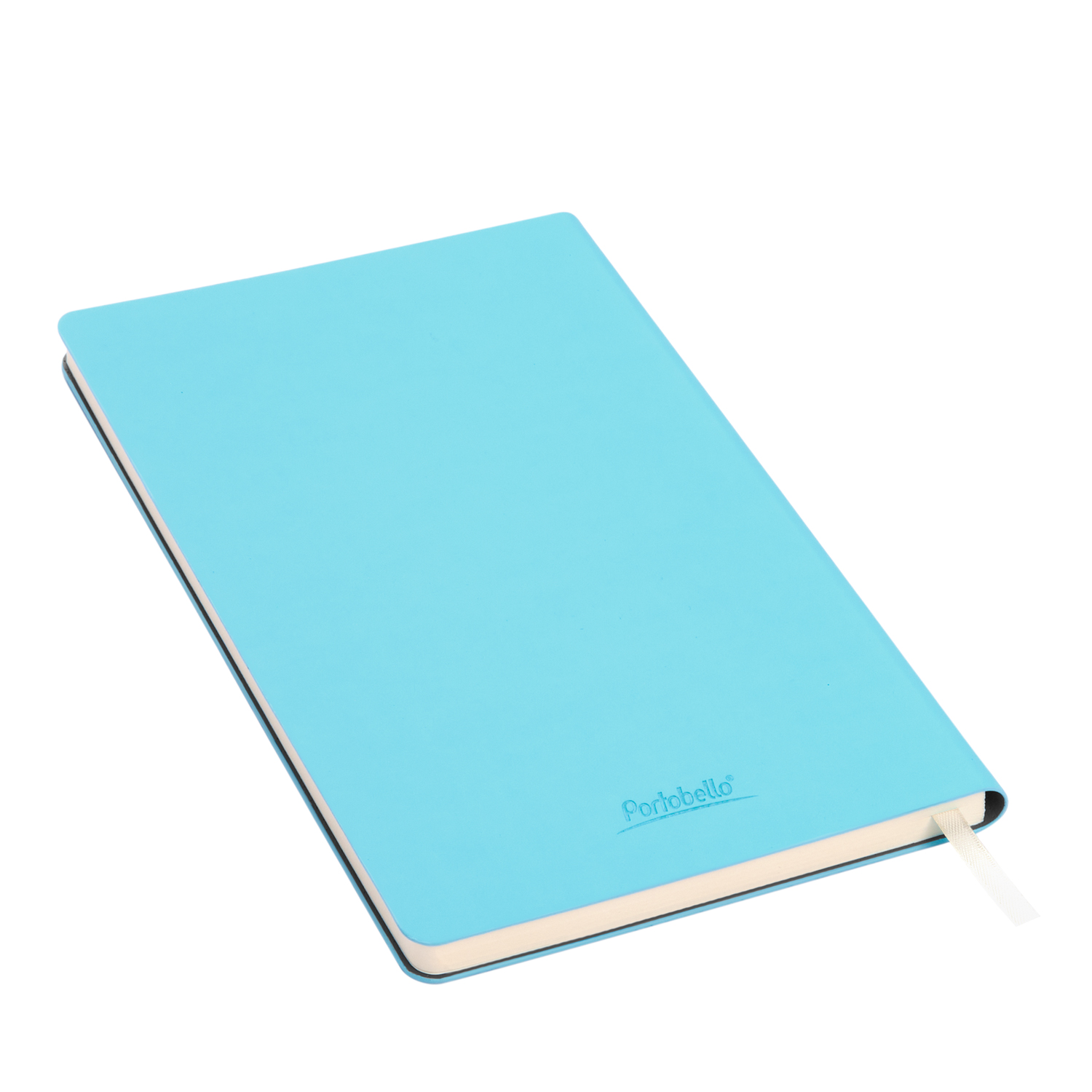 Ежедневник Спарк (Spark) недатированный, лазурный (без упаковки, без стикера, с серой подложкой)