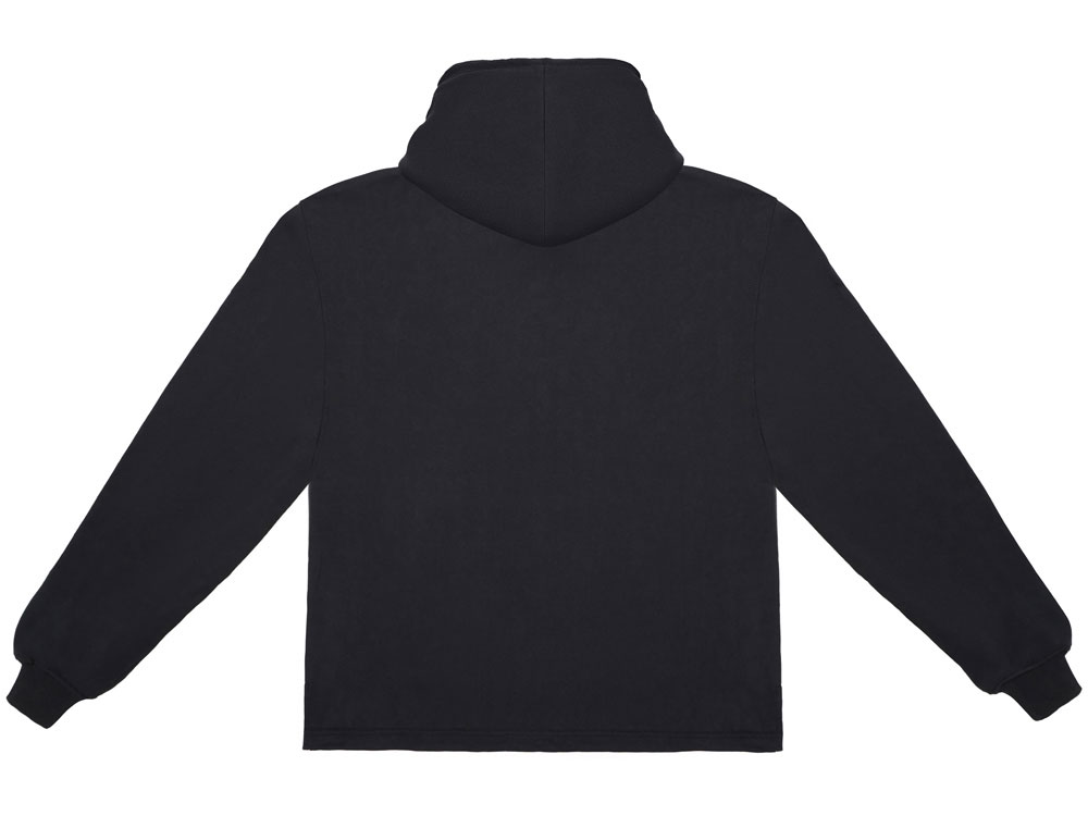 Худи оверсайз Alpha.01 унисекс, черный