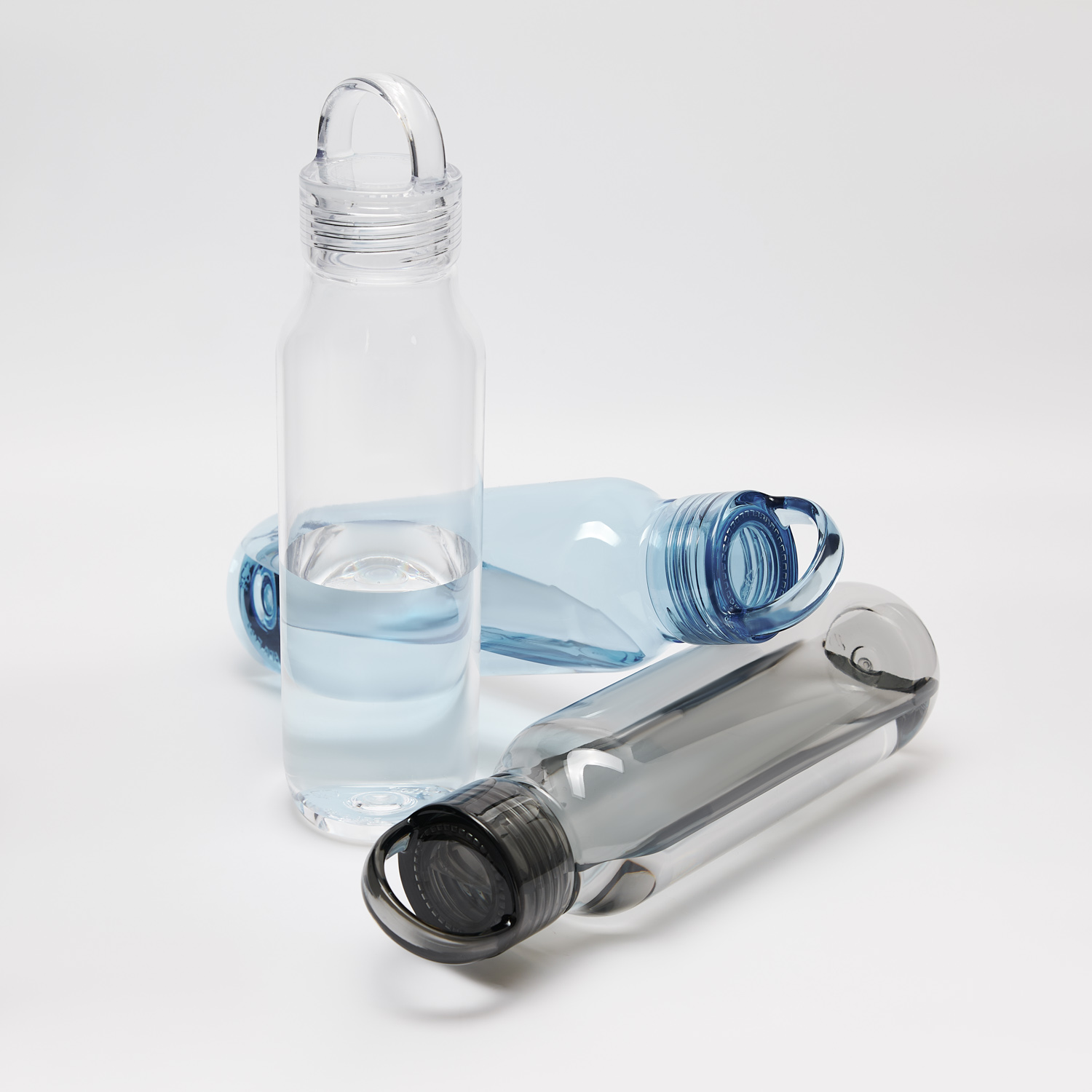 Бутылка для воды Импульс (Impulse), черная фото на сайте Print Logo.