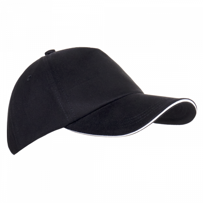 Бейсболка 11KR_Черный (20) (ONE SIZE/56-58)