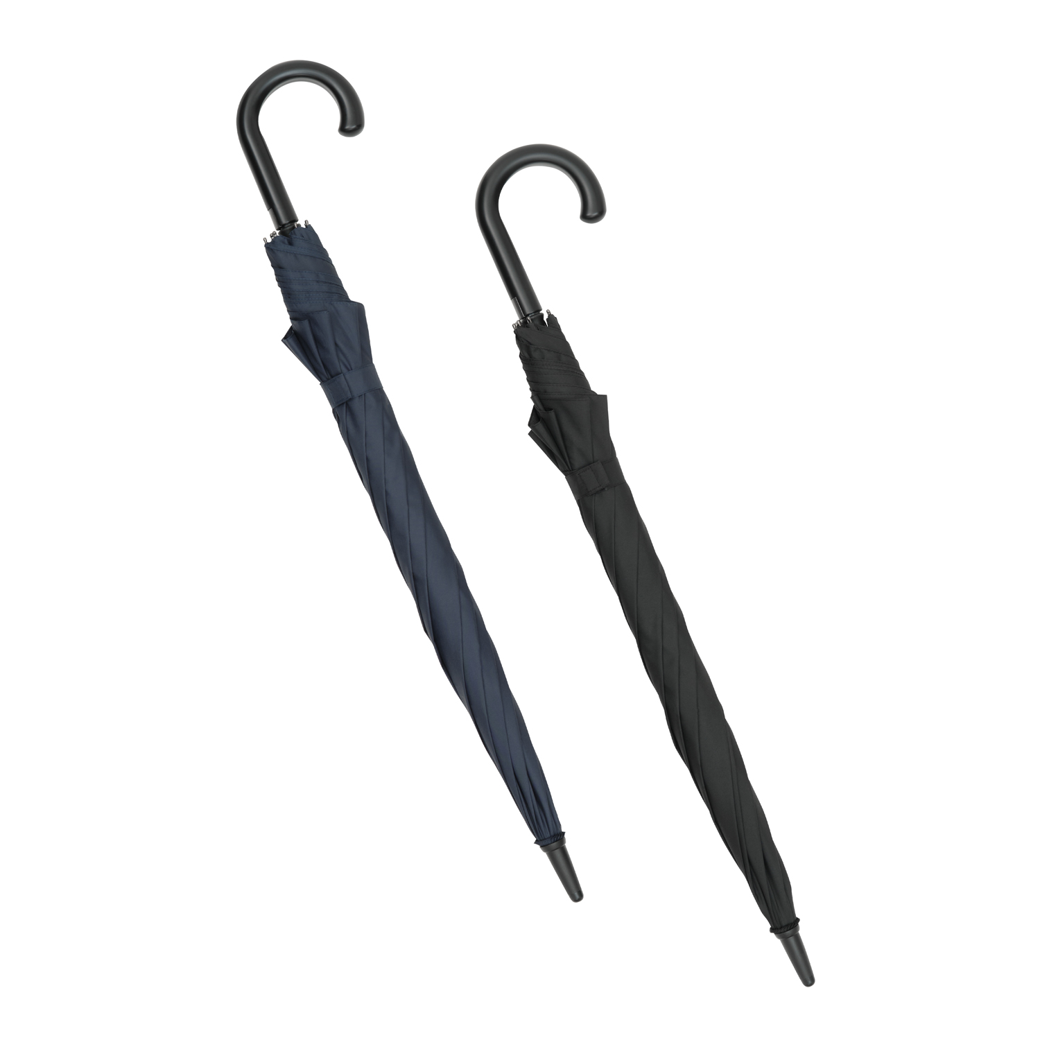 Зонт-трость Дюна (Dune), черный фото на сайте Print Logo.