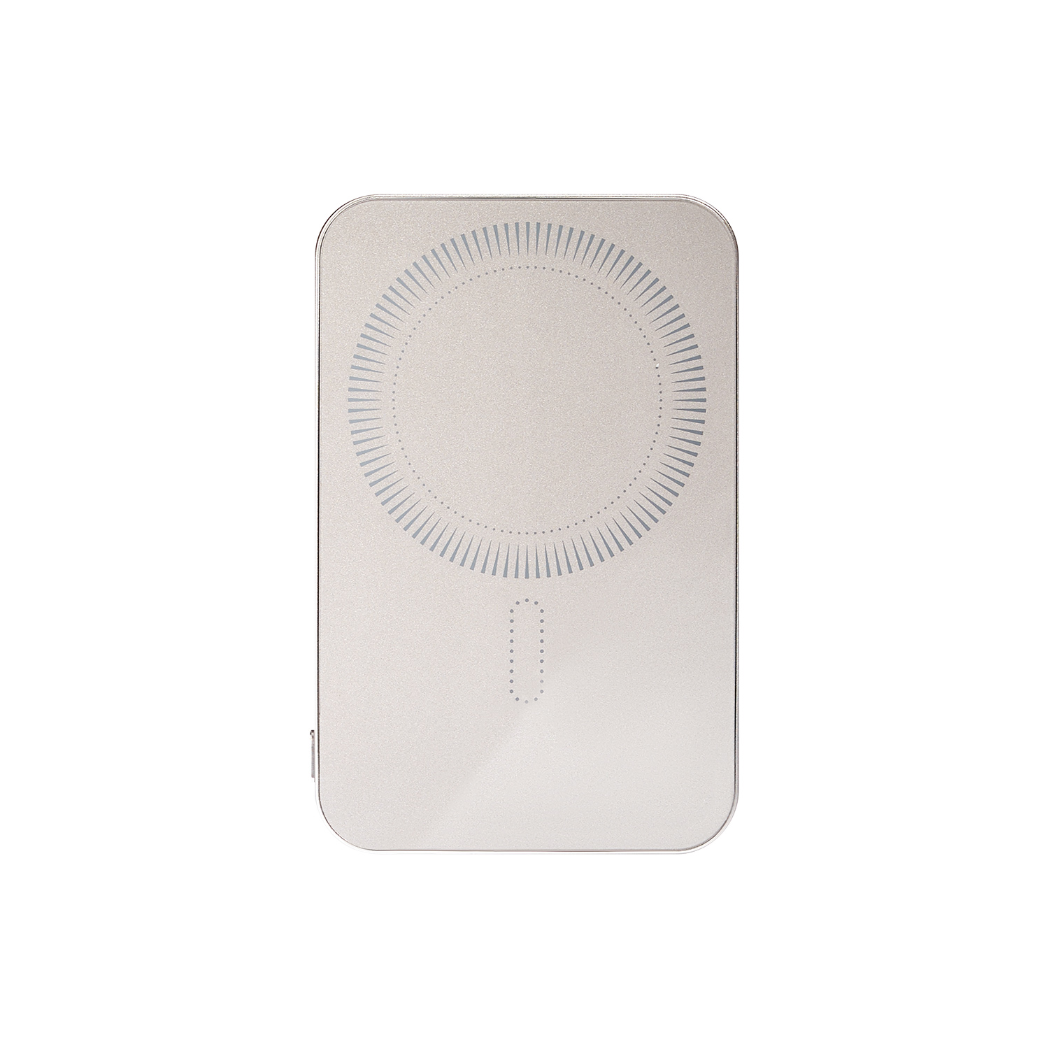 Внешний аккумулятор Artex PD 5000mAh с функцией беспроводной зарядки 15W, титановый