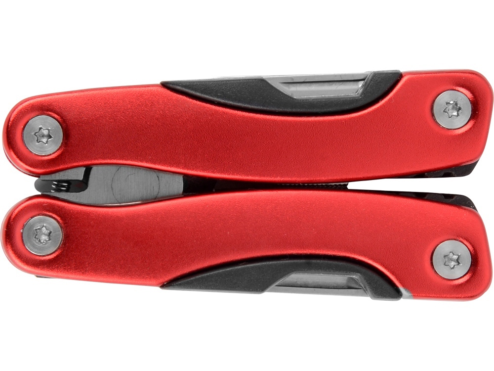 Подарочный набор Путешественник с флягой и мультитулом, красный