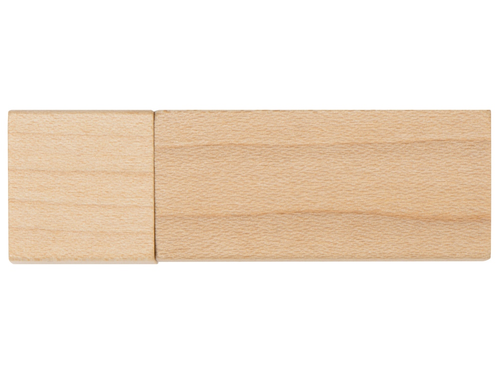 Флеш-карта USB 2.0 16 Gb Woody с магнитным колпачком, натуральный