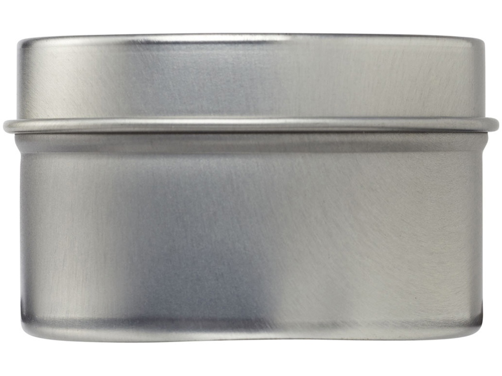 Свеча в жестяной банке Luva, серебристый