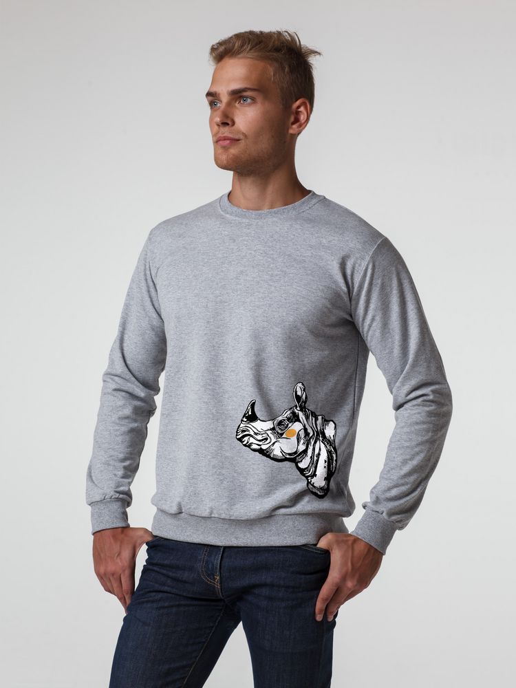 Толстовка NosoRock — пример нанесения логотипа (Принтэссенция) | Print Logo