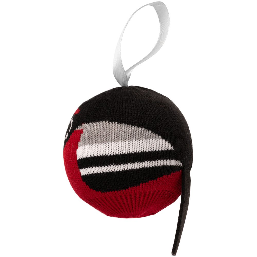 Елочный шар «Снегирь» — пример нанесения логотипа (сделано в России) | Print Logo