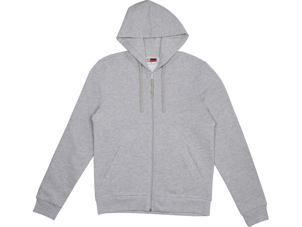 Толстовка на молнии Perform мужская, серый меланж
