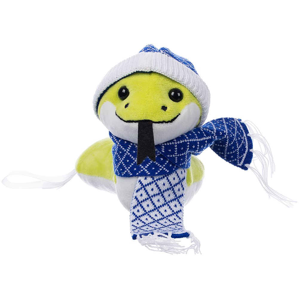 Мягкая игрушка Baby Snake Left — пример нанесения логотипа (сделано в России) | Print Logo