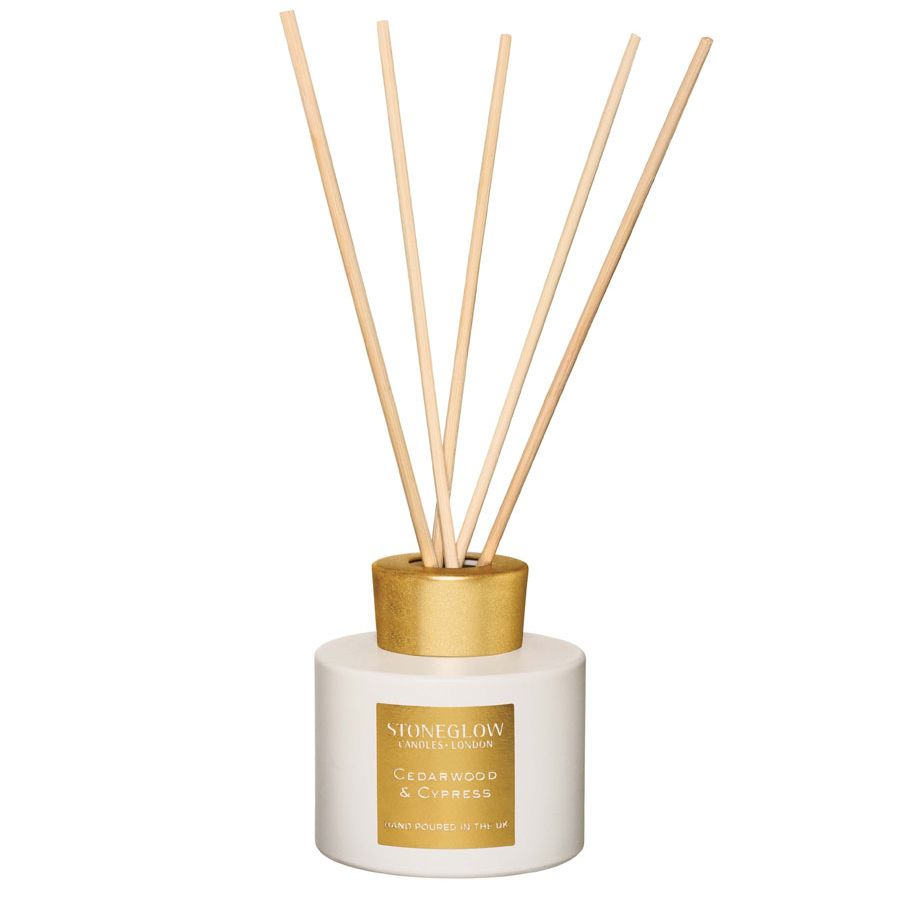 Диффузор Stoneglow Candles, древесина, кожа с логотипом  | Print Logo