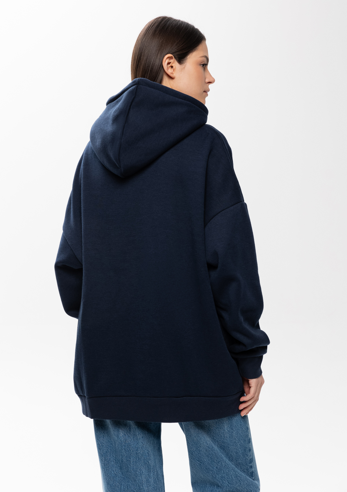 Худи унисекс STAN оверсайз интерсофт 320, 69, Тёмно-синий,  (46)  (46/S)