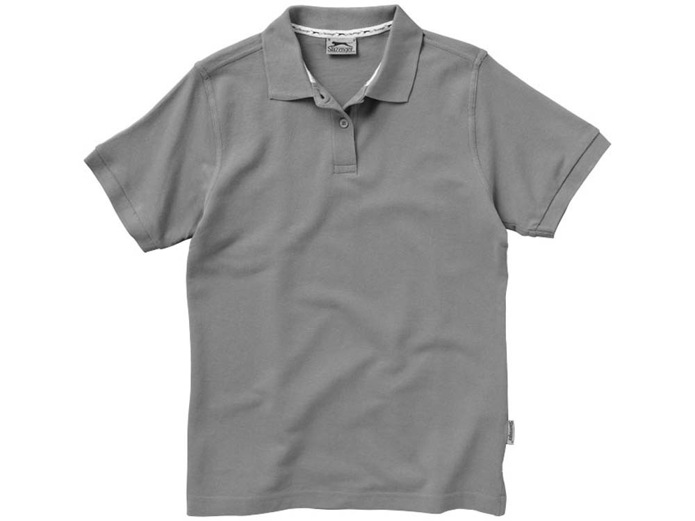 Рубашка поло Forehand женская, стальной-серый